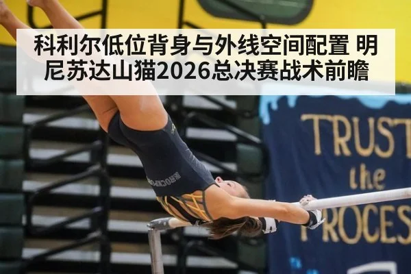 科利尔低位背身与外线空间配置 明尼苏达山猫2026总决赛战术前瞻